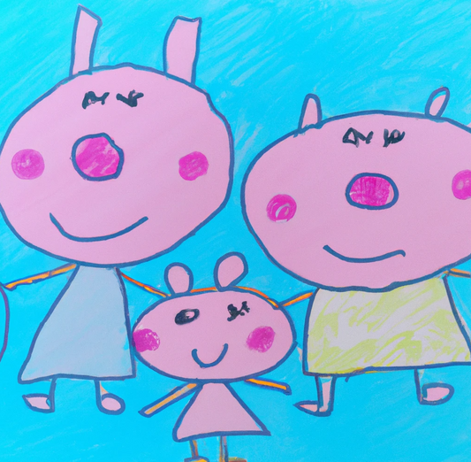 Peppa Pig représente pour la première fois une famille homoparentale dans un dessin animé !